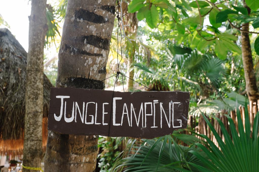 מלון Turquesa Tulum Jungle Camping מראה חיצוני תמונה