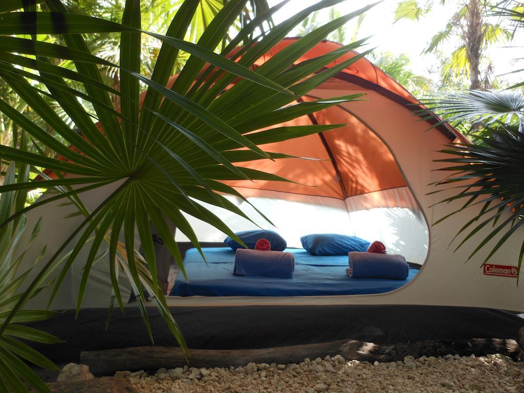 מלון Turquesa Tulum Jungle Camping חדר תמונה
