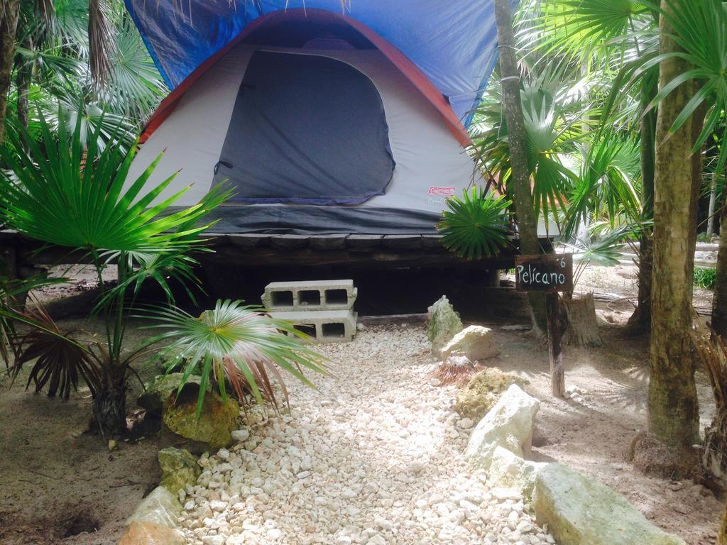 מלון Turquesa Tulum Jungle Camping מראה חיצוני תמונה